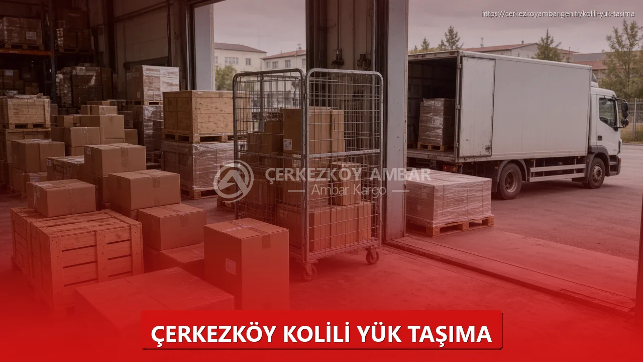 Çerkezköy Parça Yük Taşıma Planlama